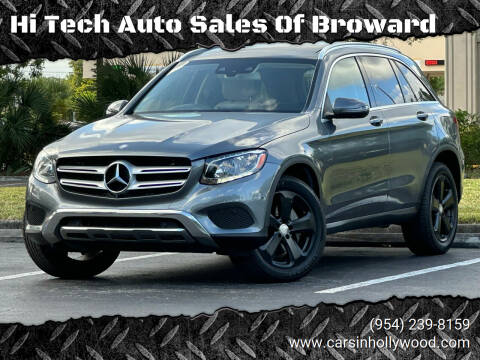 2016 Mercedes-Benz GLC for sale at Hi Tech Auto Sales Of Broward in Hollywood FL
