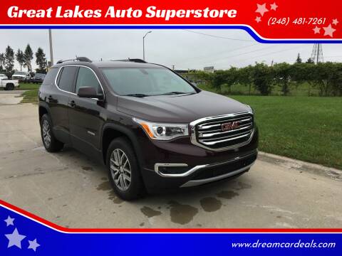 2017 GMC Acadia for sale at Great Lakes Auto Superstore in Waterford Township MI