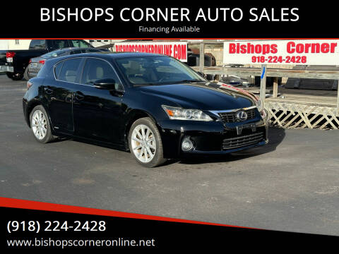 2013 Lexus CT 200h for sale at BISHOPS CORNER AUTO SALES in Sapulpa OK