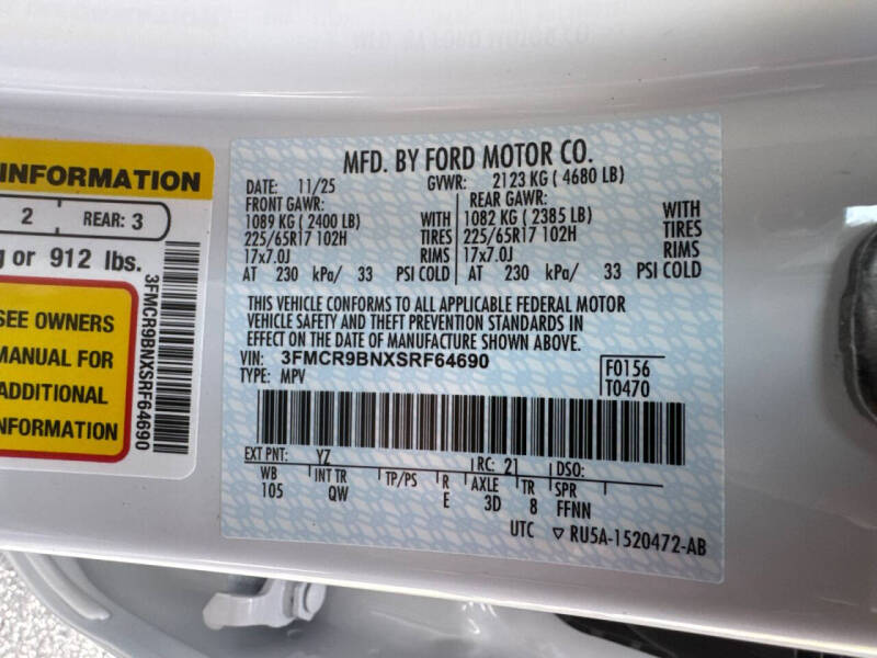 2025 Ford Bronco Sport Big Bend