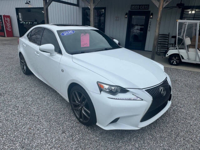 2016 Lexus IS 200t for sale at Bluegrass Automotive 2 in Leitchfield, KY