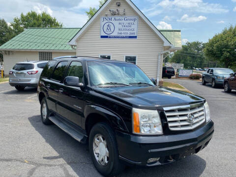 2002 Cadillac Escalade for sale at JNM Auto Group in Warrenton VA