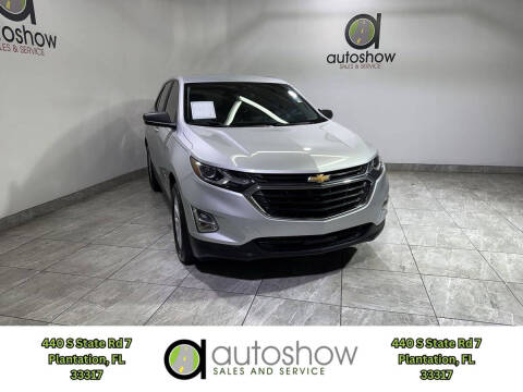 2021 Chevrolet Equinox for sale at AUTOSHOW SALES & SERVICE in Plantation FL