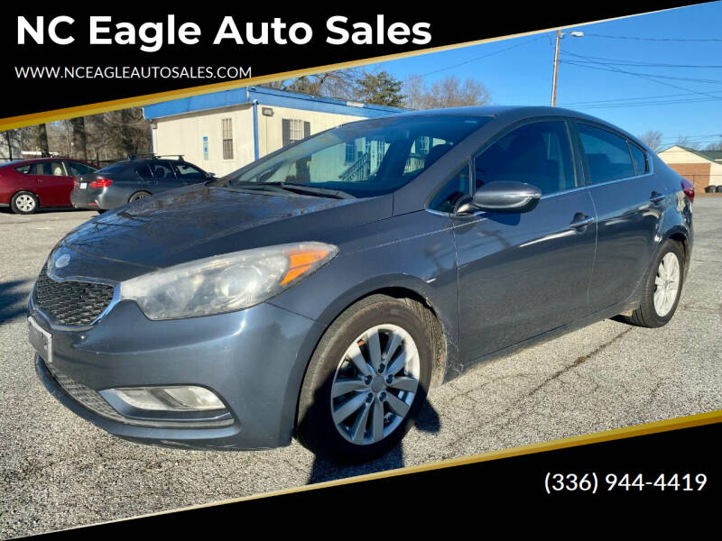 2015 Kia Forte for sale at NC Eagle Auto Sales in Winston Salem NC