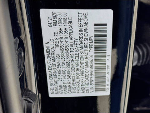 2021 Honda Pilot EX-L