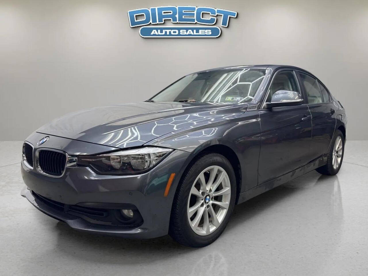 2017 BMW 3 Series 320i xDrive AWD 4dr Sedan - Gray exterior view 3