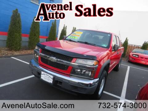 2005 Chevrolet Colorado for sale at Avenel Auto Sales in Avenel NJ