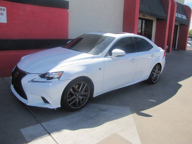 White 2016 Lexus IS 200t Base 4dr Sedan 1