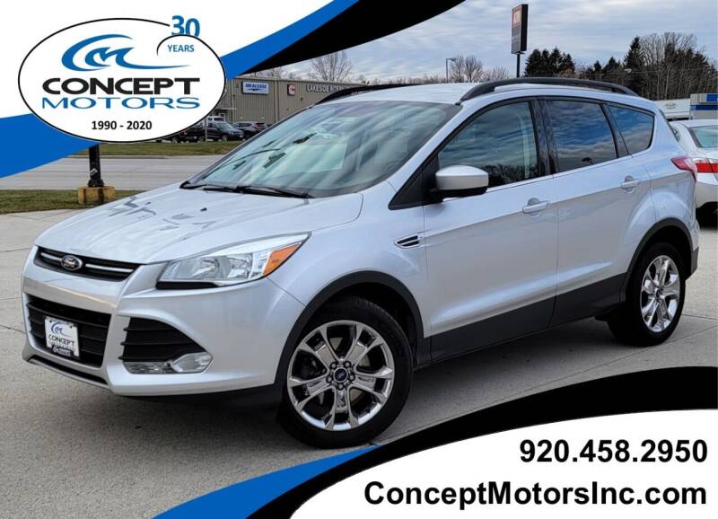 2016 Ford Escape for sale at CONCEPT MOTORS INC in Sheboygan WI
