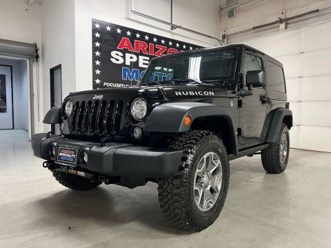 2018 Jeep Wrangler JK for sale at Arizona Specialty Motors in Tempe AZ