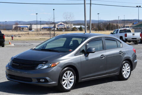 2012 Honda Civic for sale at Broadway Garage of Columbia County Inc. in Hudson NY