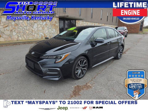 2020 Toyota Corolla for sale at Tim Short CDJR of Maysville in Maysville KY