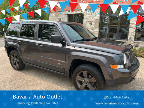 2016 Jeep Patriot for sale at Bavaria Auto Outlet in Victoria MN
