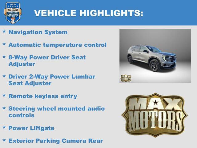 2026 GMC Acadia Elevation