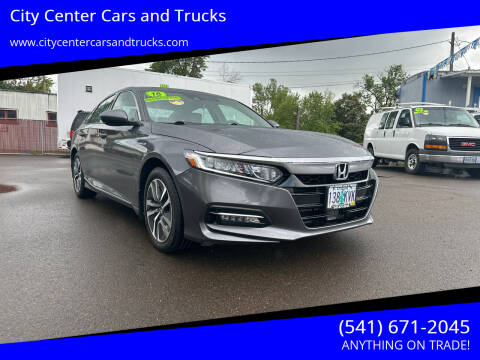 2018 Honda Accord Hybrid for sale at City Center Cars and Trucks in Roseburg OR