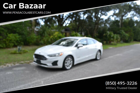 2019 Ford Fusion Hybrid for sale at Car Bazaar in Pensacola FL