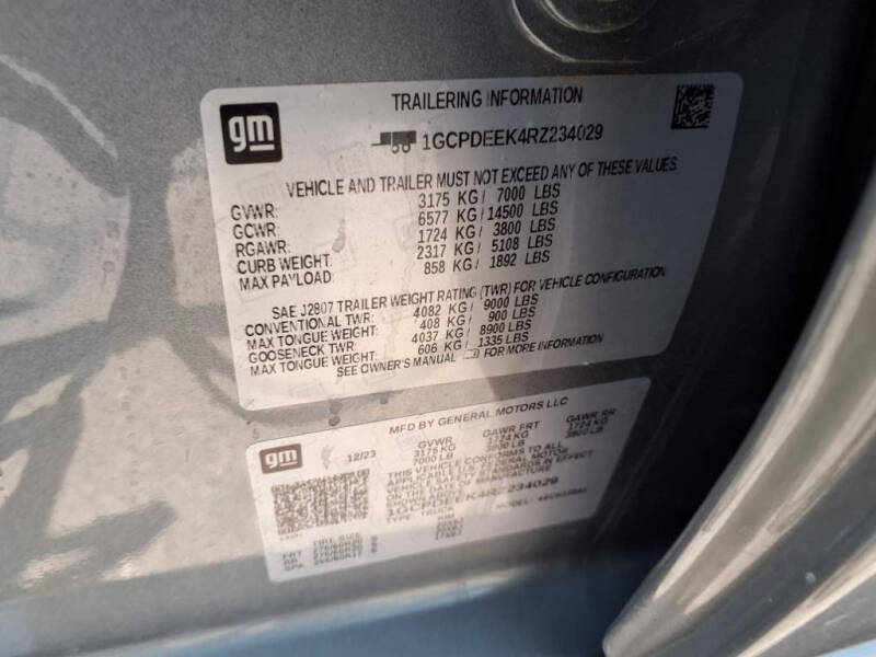 2024 Chevrolet Silverado 1500