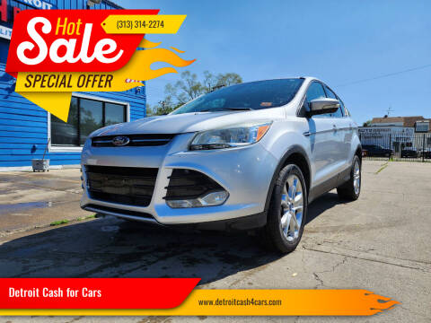 2013 Ford Escape for sale at Detroit Cash for Cars in Warren MI