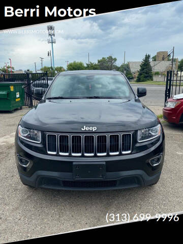 2015 Jeep Grand Cherokee for sale at Berri Motors in Detroit MI