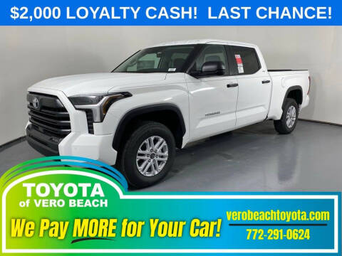 2024 Toyota Tundra for sale at PHIL SMITH AUTOMOTIVE GROUP - Toyota Kia of Vero Beach in Vero Beach FL