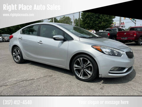 2015 Kia Forte for sale at Right Place Auto Sales LLC in Indianapolis IN