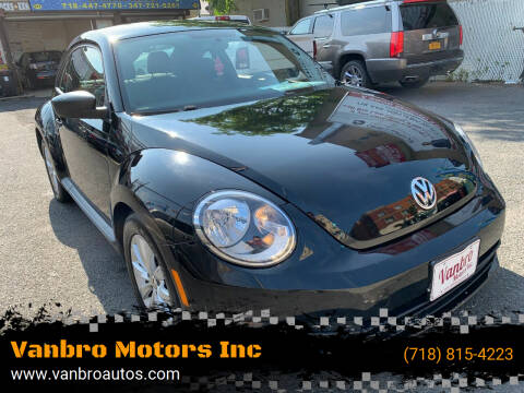 2013 Volkswagen Beetle for sale at Vanbro Motors Inc in Staten Island NY