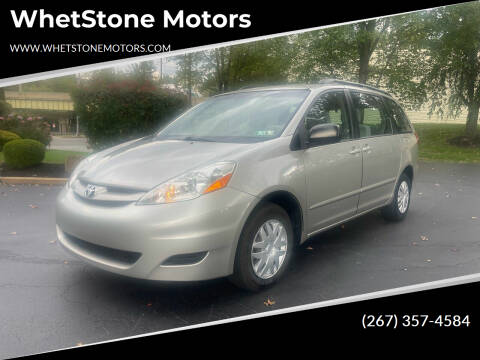 2008 Toyota Sienna for sale at WhetStone Motors in Bensalem PA