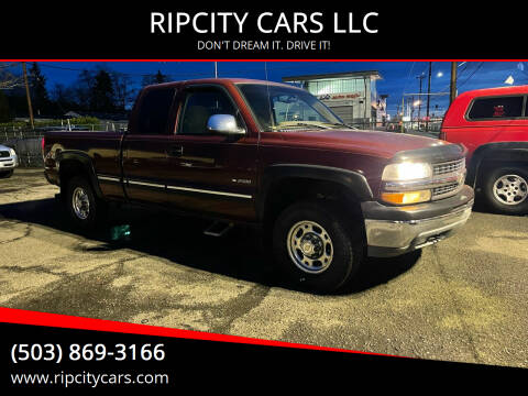 1999 Chevrolet Silverado 2500 for sale at RIPCITY CARS LLC in Portland OR
