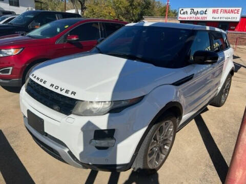 2013 Land Rover Range Rover Evoque for sale at CARDEPOT in Fort Worth TX