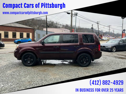 2010 Honda Pilot for sale at Compact Cars of Pittsburgh in Pittsburgh PA