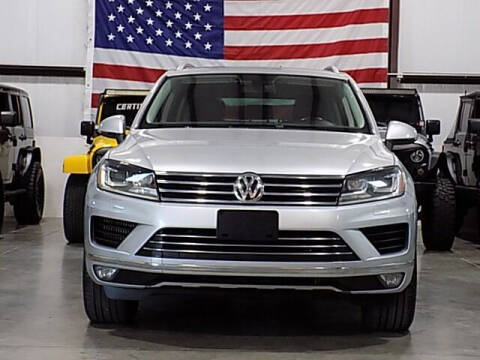 2015 Volkswagen Touareg for sale at Texas Motor Sport in Houston TX