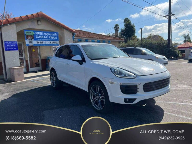 2018 Porsche Cayenne Platinum Edition
