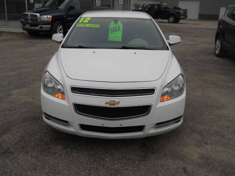 2012 Chevrolet Malibu for sale at Shaw Motor Sales in Kalkaska MI