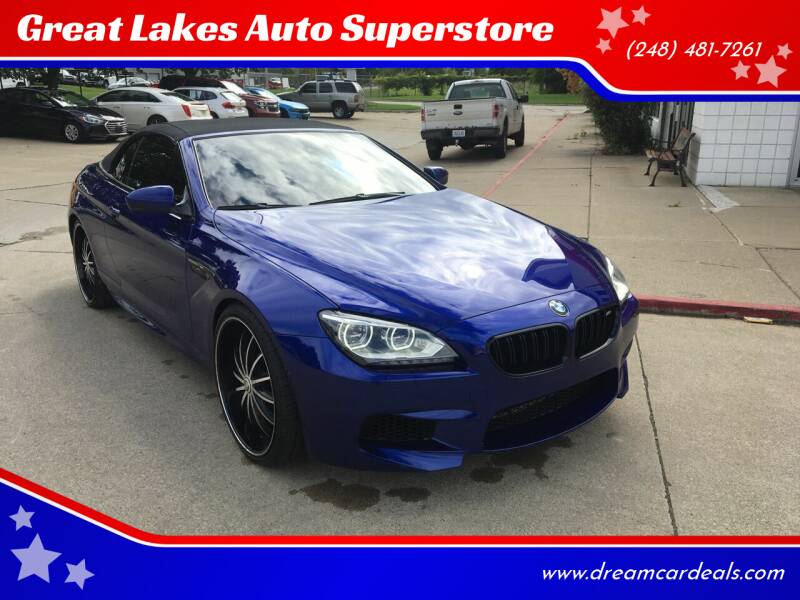 2012 BMW M6 for sale at Great Lakes Auto Superstore in Waterford Township MI