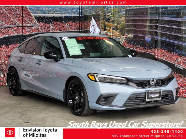 2023 Honda Civic for sale at Envision Toyota of Milpitas in Milpitas, CA