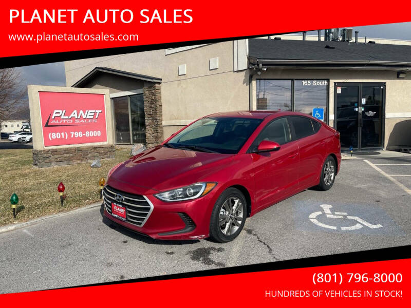 2018 Hyundai Elantra for sale at PLANET AUTO SALES in Lindon UT