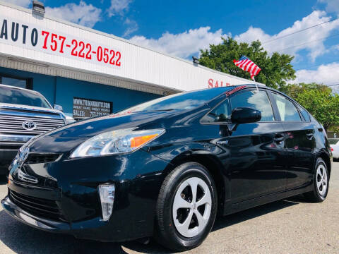2012 Toyota Prius for sale at Trimax Auto Group in Norfolk VA