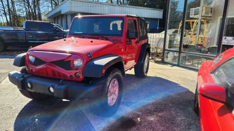 2014 Jeep Wrangler for sale at Curtis Lewis Motor Co in Rockmart GA