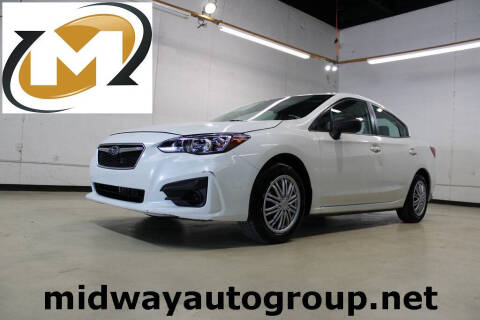 2018 Subaru Impreza for sale at Midway Auto Group in Addison TX