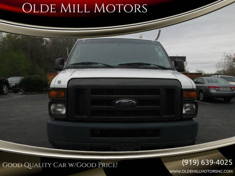 2012 Ford E-Series for sale at Olde Mill Motors in Angier NC