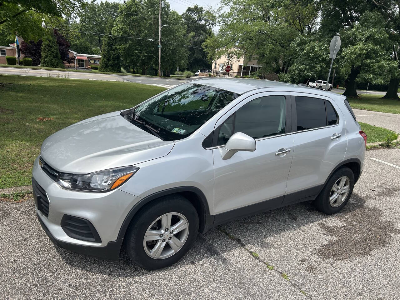 Silver 2020 Chevrolet Trax LS LS 4dr Crossover 1
