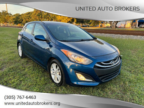 2014 Hyundai Elantra GT for sale at UNITED AUTO BROKERS in Hollywood FL
