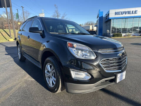 2017 Chevrolet Equinox for sale at NEUVILLE CHEVY BUICK GMC in Waupaca WI