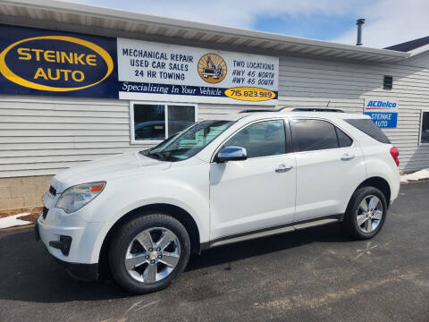 2014 Chevrolet Equinox for sale at STEINKE AUTO INC. in Clintonville WI