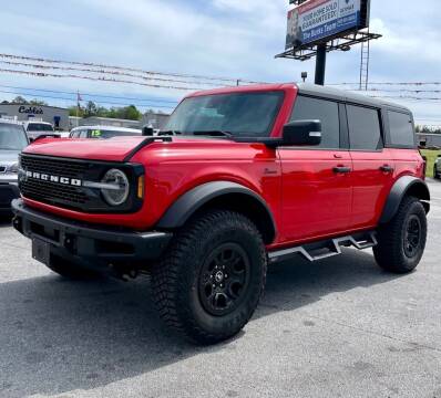 2022 Ford Bronco for sale at Sandlot Autos in Tyler TX