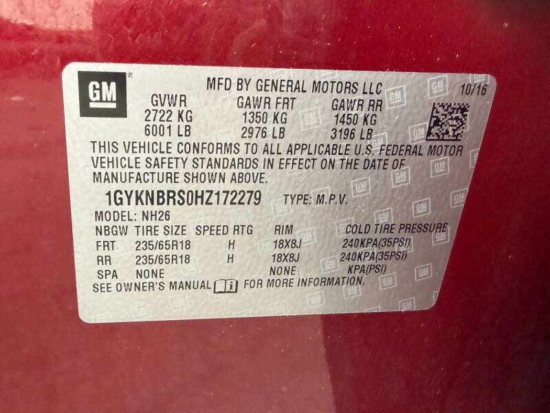 2017 Cadillac XT5 Luxury