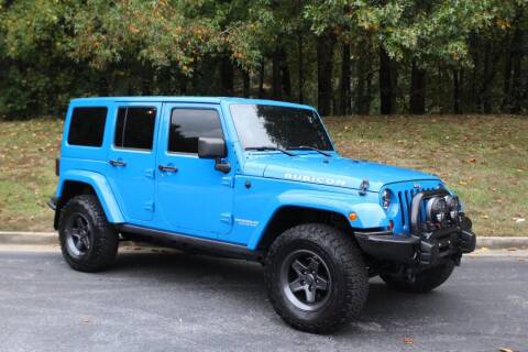 2012 Jeep Wrangler Unlimited for sale at El Patron Trucks in Norcross GA