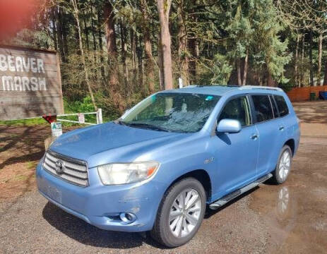 2008 Toyota Highlander Hybrid for sale at Hazel Dell Motors & TOP Auto BrokersLLC in Vancouver WA