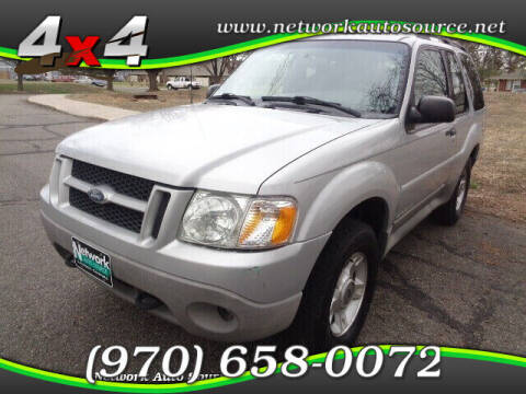 2001 Ford Explorer Sport for sale at Network Auto Source in Loveland CO