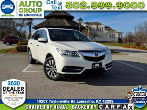 2014 Acura MDX for sale at Auto Group of Louisville in Louisville KY